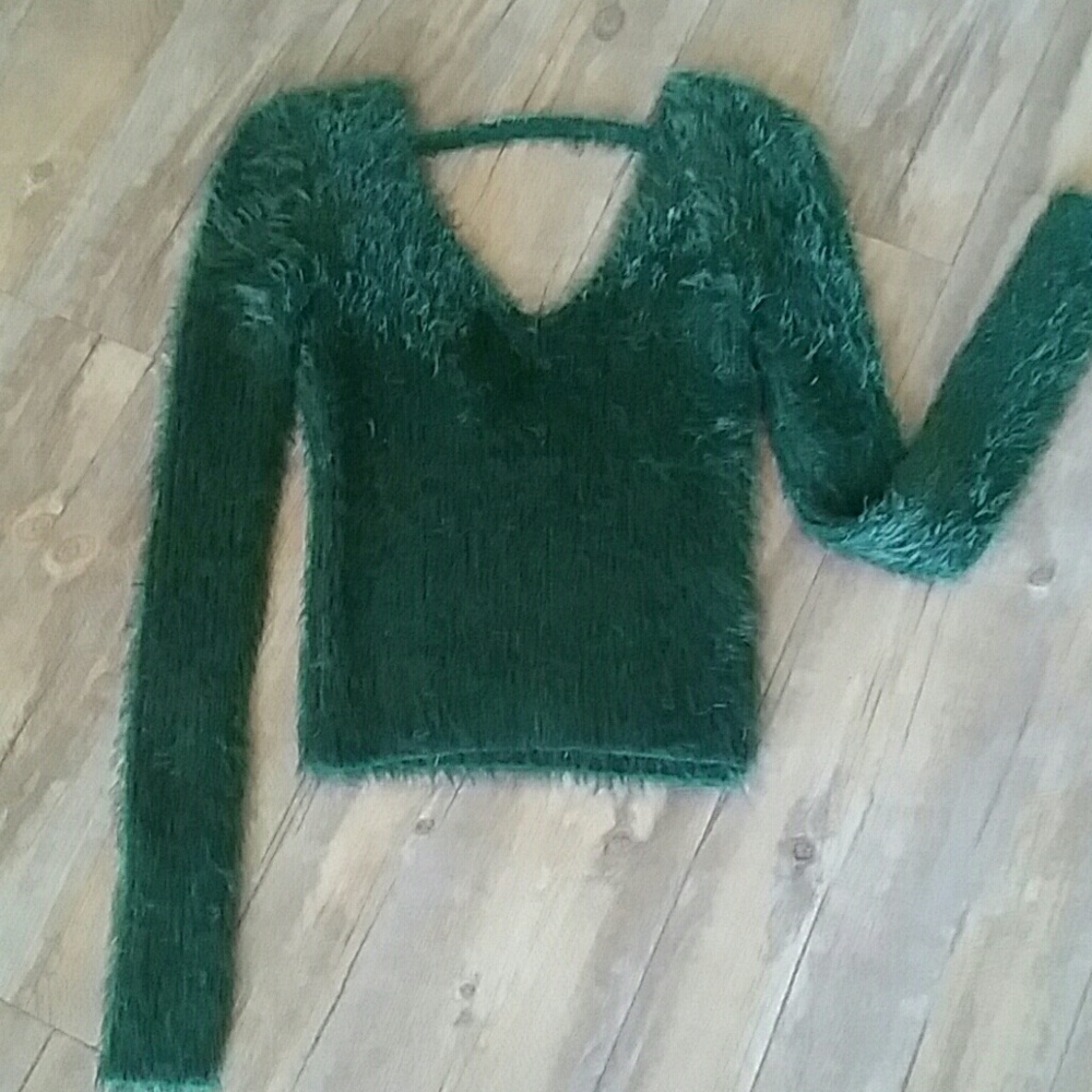 Super soft fuzzy Bebe sweater